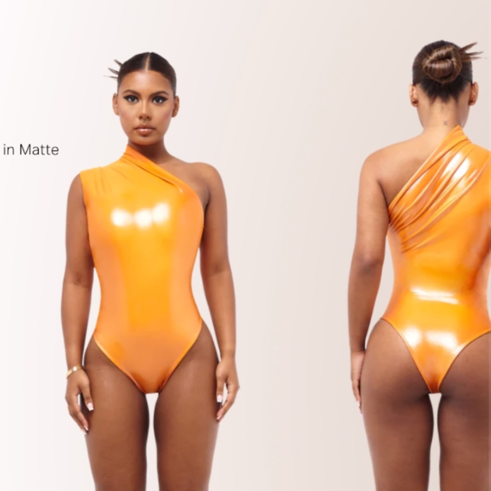 Coucoo Jani Bodysuit- Satsuma Skin